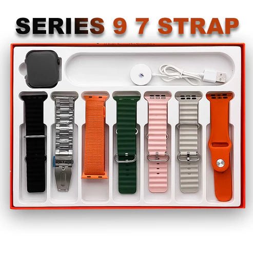 Series 9 Smartwatch: 7 Straps, 10-Day Battery, IP67, BT Calls